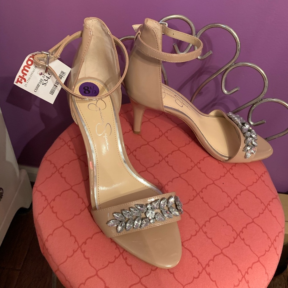 Women’s Brand New Heels with gorgeous crystals